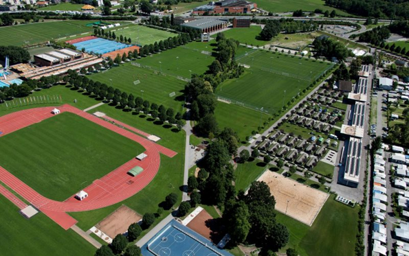 Nationales Jugendsportzentrum Tenero 35 neue Zelte