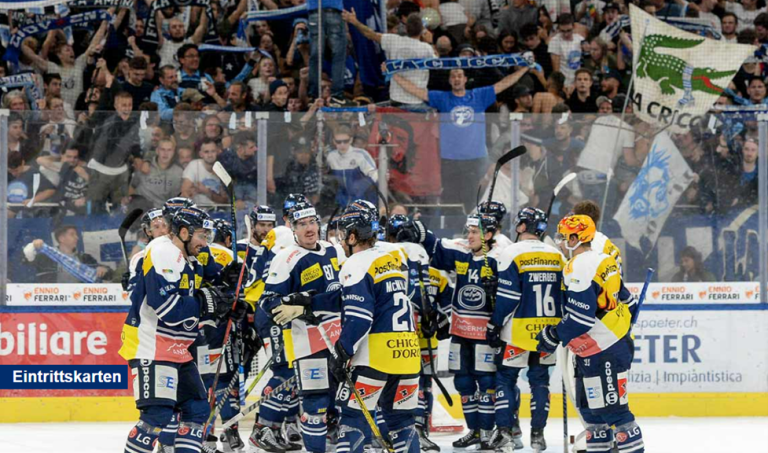 Eishockey Match in Ambri 1.2.2023